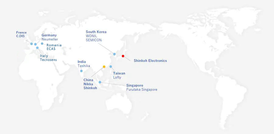 Oversea Distributor and Group Company