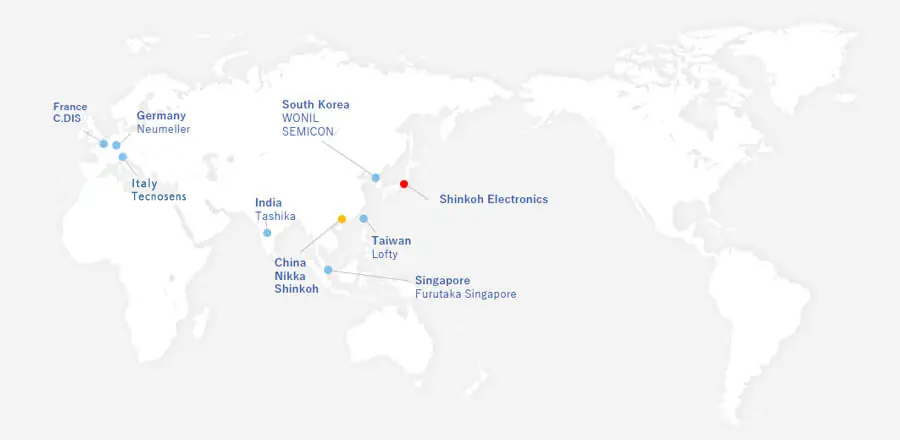 Oversea Distributor and Group Company